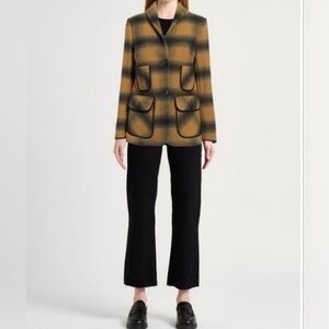 Woolrich Buffalo Shaded Checked Railroad Blazer. Size: Medium.